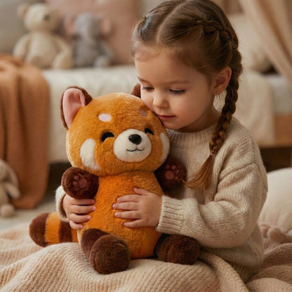 SZUMIĄCY MIŚ ODDYCHAJĄCY PLUSZAK PRZYTULANKA MASKOTKA SZUMIĄCA USPOKAJACZ